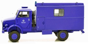 NPE Modellbau NA99141 - H0 Borgward B 2000 MKW THW Kreuznach
